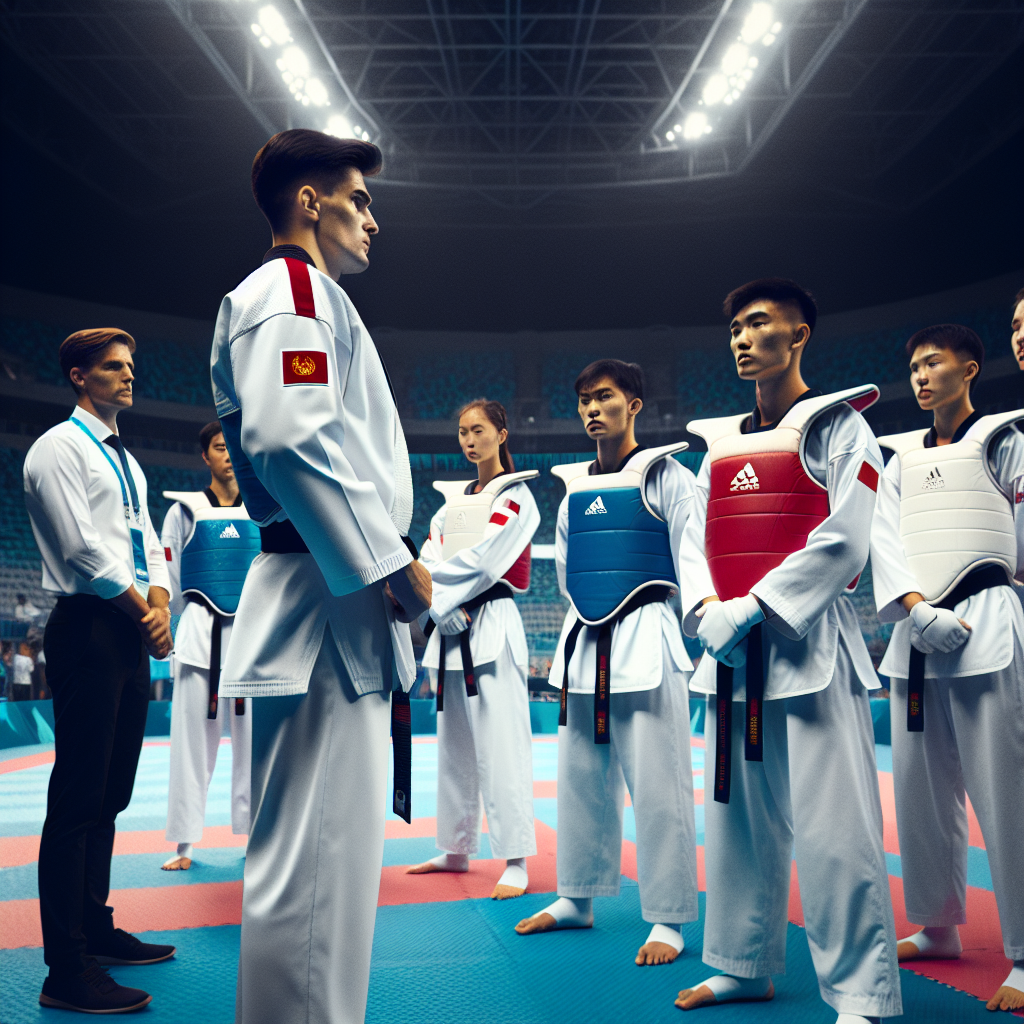 Kazakhstani taekwondo star coaching Singapore team at World Championships, progress evident